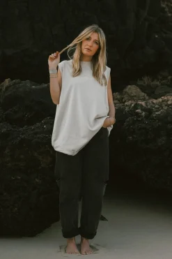 Hot Karo Kauer Oversize Tanktop