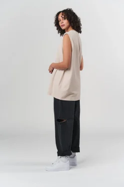 Hot Karo Kauer Oversize Tanktop
