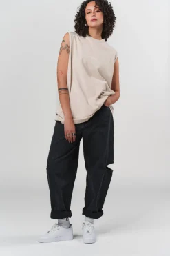 Hot Karo Kauer Oversize Tanktop