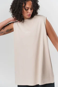 Hot Karo Kauer Oversize Tanktop