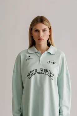 Discount Karo Kauer Poloshirt Glacier Blue