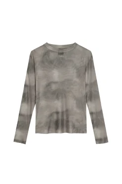 Outlet Karo Kauer Printed Mesh Longsleeve