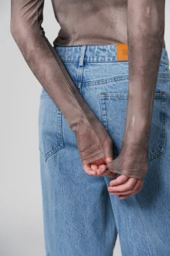 Outlet Karo Kauer Printed Mesh Longsleeve