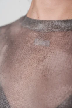 Outlet Karo Kauer Printed Mesh Longsleeve