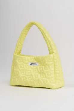 New Karo Kauer Puffer Bag Lemon
