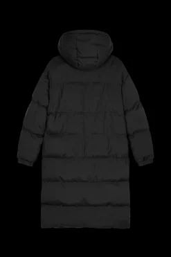 Fashion Karo Kauer Puffer Coat Black