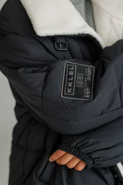 Online Karo Kauer Puffer Jacket Black
