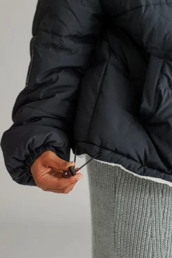 Online Karo Kauer Puffer Jacket Black