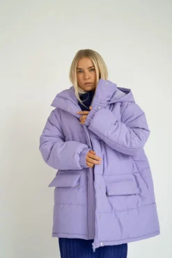 Clearance Karo Kauer Puffer Jacket Lilac