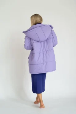 Clearance Karo Kauer Puffer Jacket Lilac