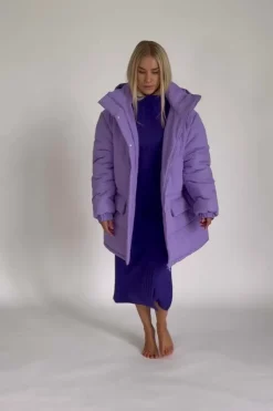 Clearance Karo Kauer Puffer Jacket Lilac
