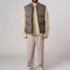Discount Karo Kauer Quilted Vest Grey