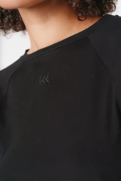 New Karo Kauer Rib Longsleeve Black
