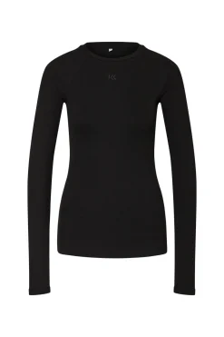 New Karo Kauer Rib Longsleeve Black