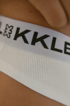 Discount Karo Kauer Rib Pants White