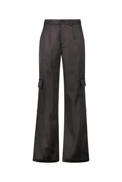 Fashion Karo Kauer Satin Pants Black