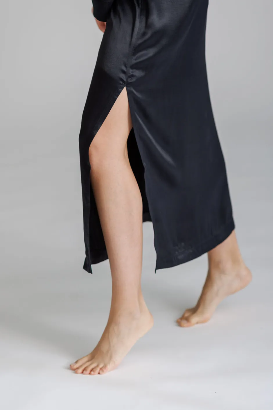 Discount Karo Kauer Satin Skirt Black