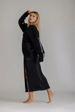 Discount Karo Kauer Satin Skirt Black