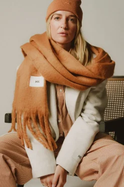 Clearance Karo Kauer Scarf Brown