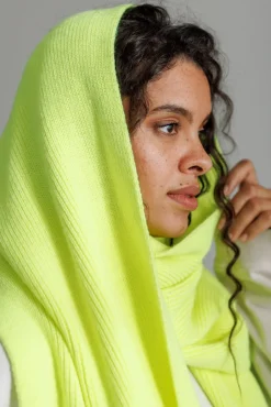 Discount Karo Kauer Scarf Neon Lime