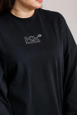 Clearance Karo Kauer Shirtdress Butterfly Black