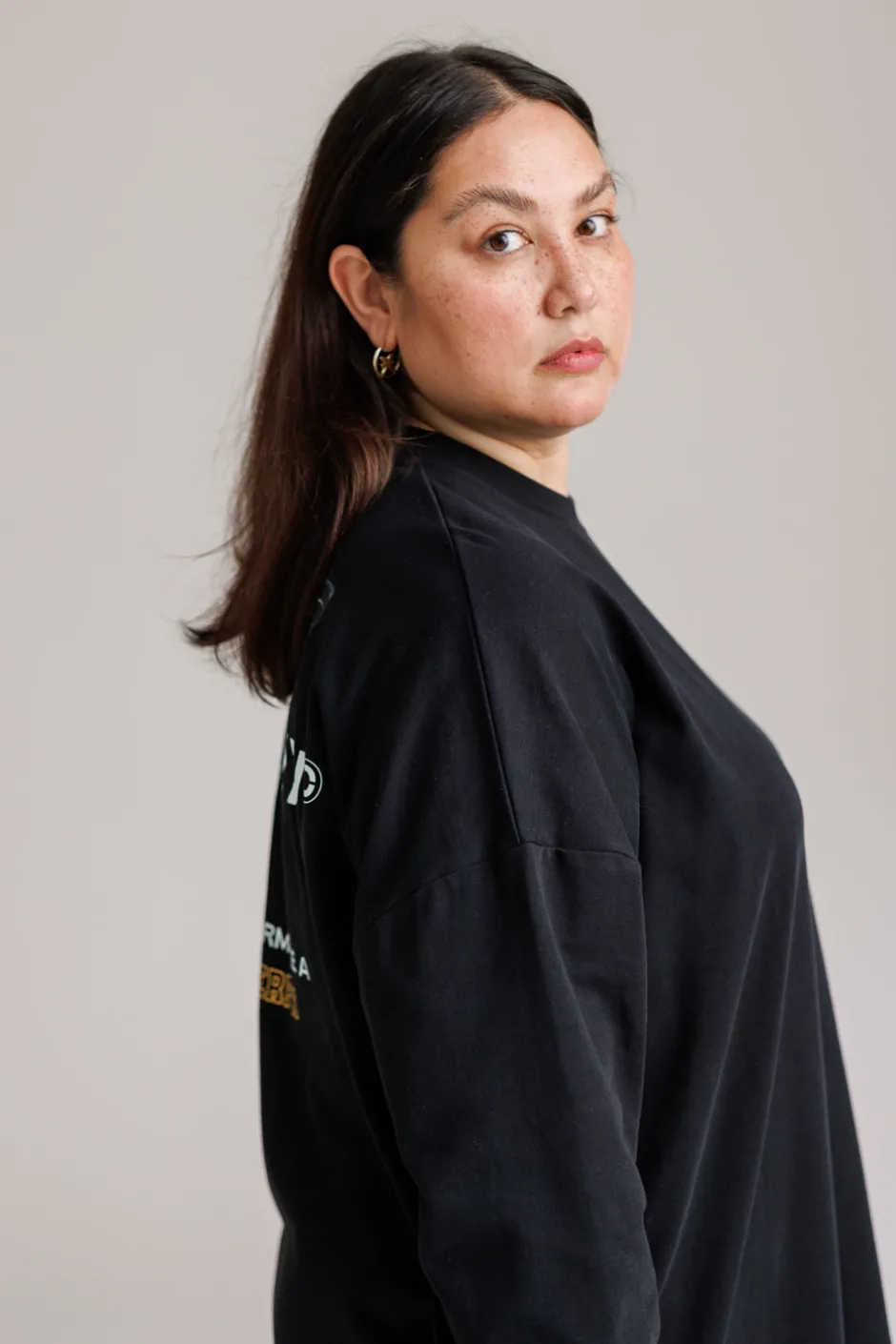 Clearance Karo Kauer Shirtdress Butterfly Black