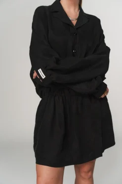 Outlet Karo Kauer Shirtdress Dark Grey