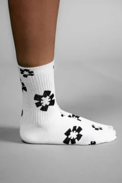 Fashion Karo Kauer Socks Birthday Flower