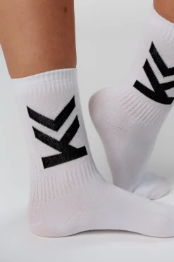 Online Karo Kauer Socks KK White