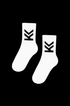 Online Karo Kauer Socks KK White