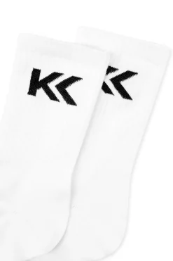New Karo Kauer Socks KK White