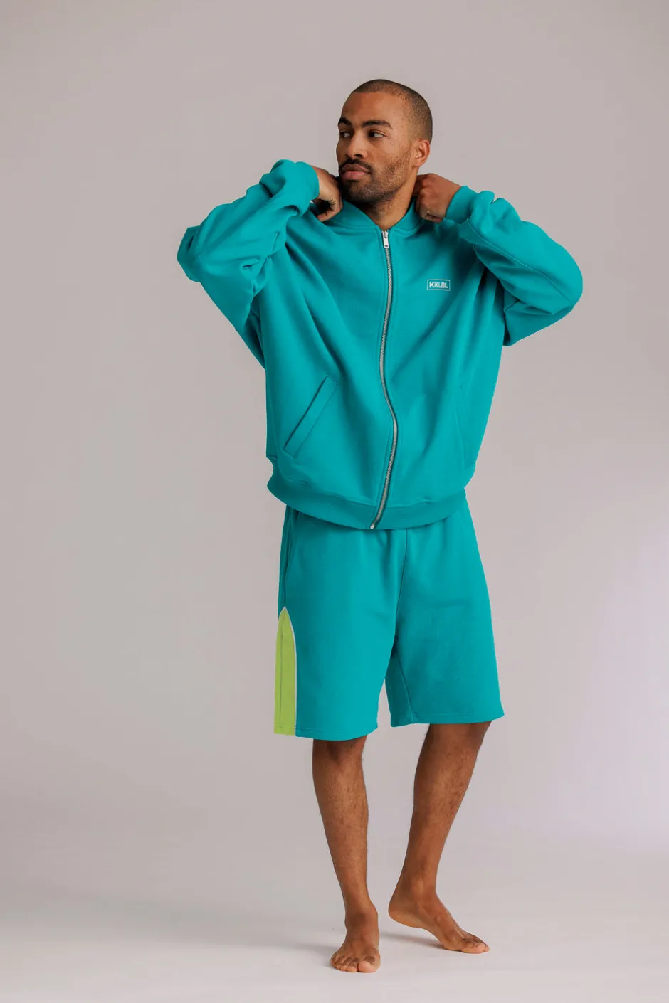 Online Karo Kauer Sweat Shorts Tile Blue