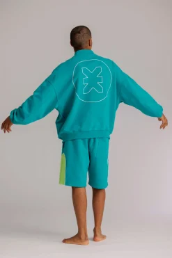 Online Karo Kauer Sweat Shorts Tile Blue