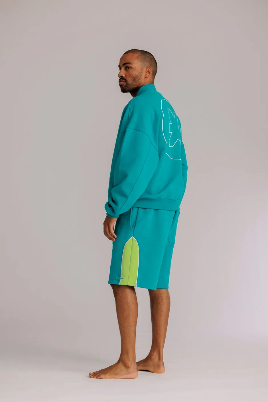 Online Karo Kauer Sweat Shorts Tile Blue