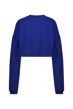 Best Karo Kauer Sweater Cropped Dark Blue