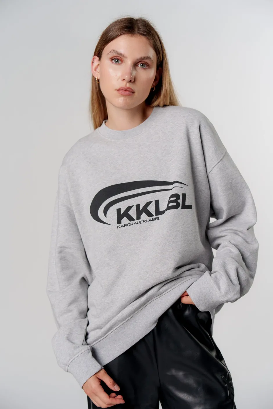 Clearance Karo Kauer Sweater KKLBL Melange