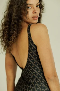 New Karo Kauer Swimsuit Black