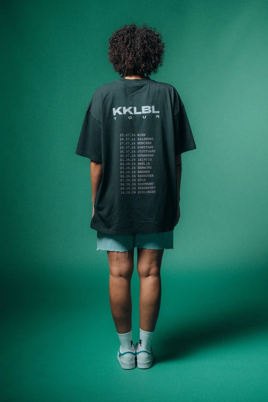 Online Karo Kauer Tour T-Shirt Smoke Black