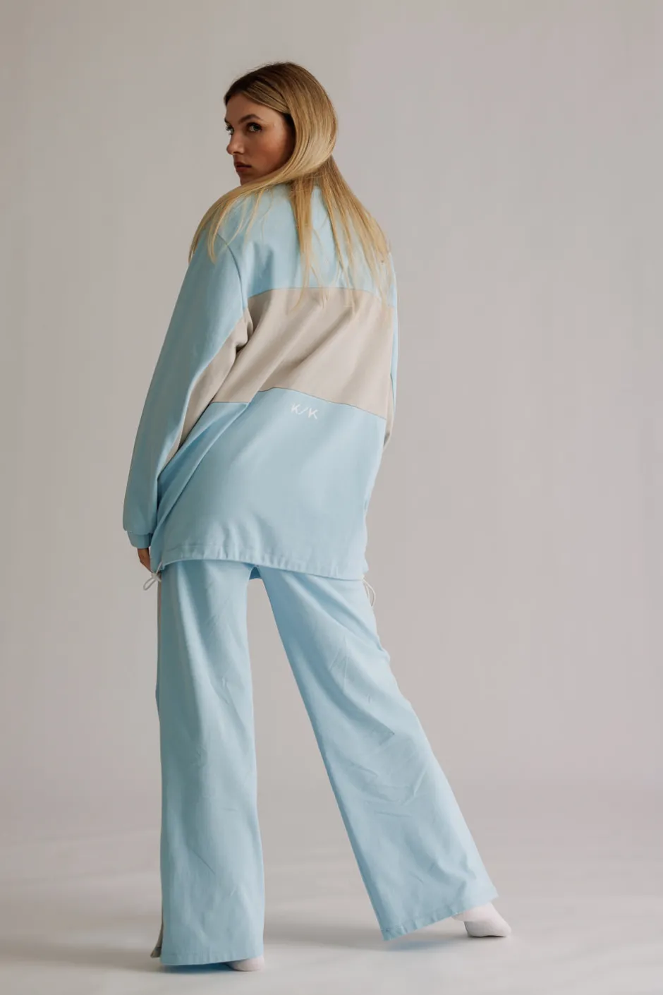 Clearance Karo Kauer Tracksuit Jersey Jacket Light Blue
