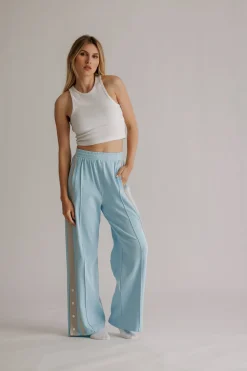 Best Karo Kauer Tracksuit Jersey Pants Light Blue
