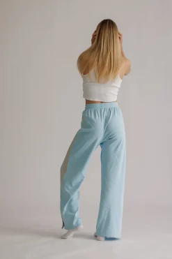 Best Karo Kauer Tracksuit Jersey Pants Light Blue