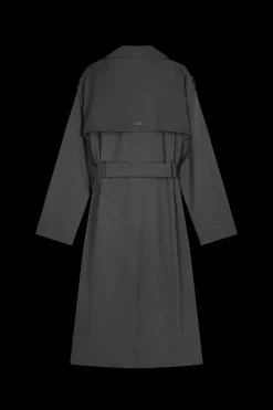 New Karo Kauer Trenchcoat Dark Grey
