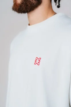 New Karo Kauer T-Shirt Barely Blue