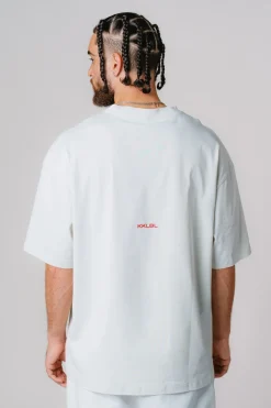 New Karo Kauer T-Shirt Barely Blue