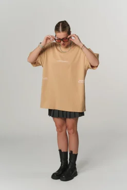 Best Karo Kauer T-Shirt Caramel