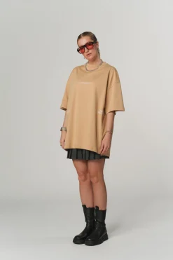 Best Karo Kauer T-Shirt Caramel