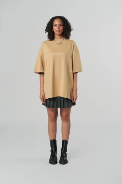 Best Karo Kauer T-Shirt Caramel