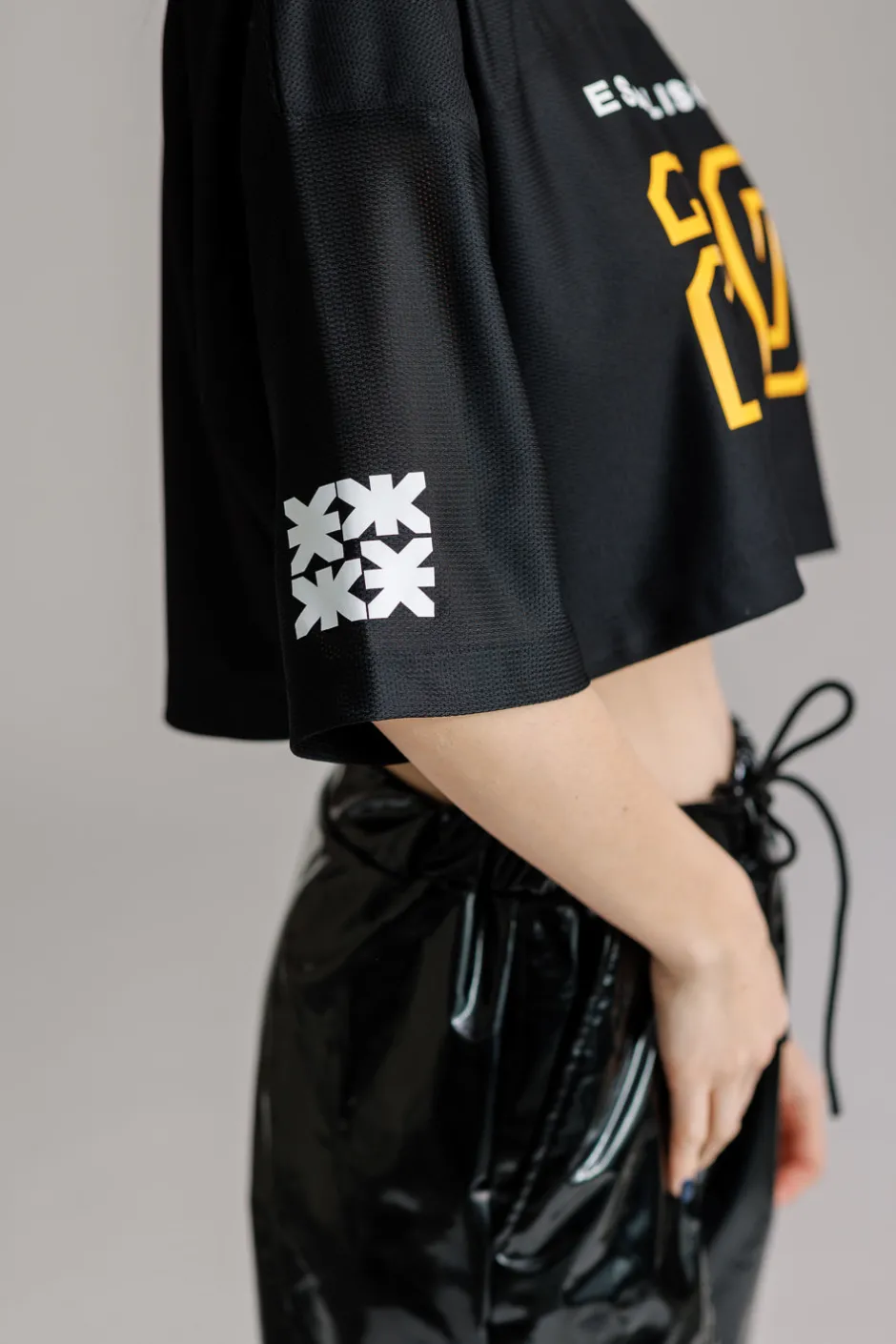 Discount Karo Kauer T-Shirt Cropped Baseball