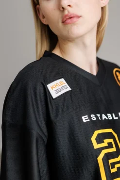 Discount Karo Kauer T-Shirt Cropped Baseball