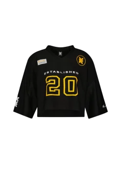 Discount Karo Kauer T-Shirt Cropped Baseball